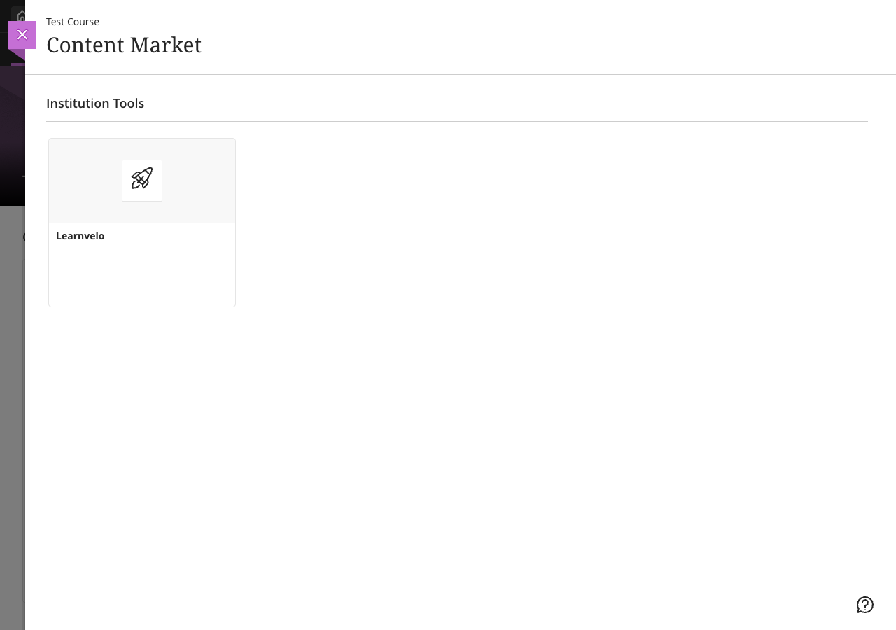 Blackboard Add Content - Learnvelo